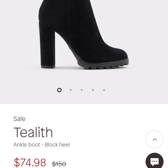 Black boots in Size 8